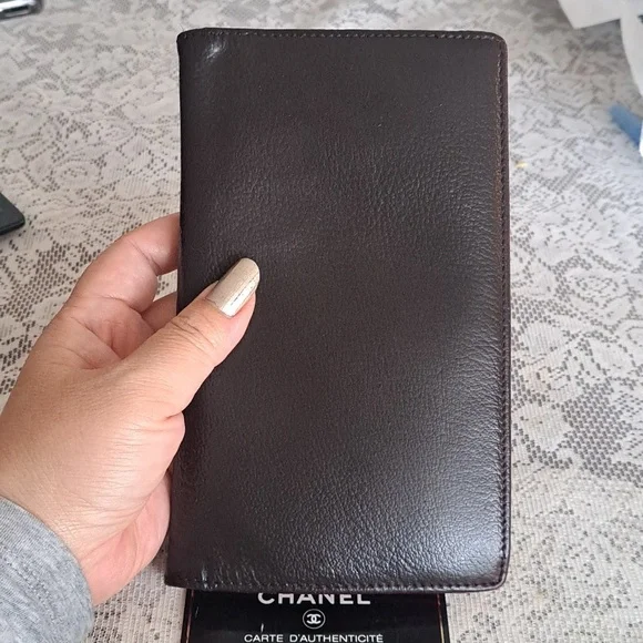 Authentic Vintage Chanel Wallet Checkbook France - Picture 3 of 8